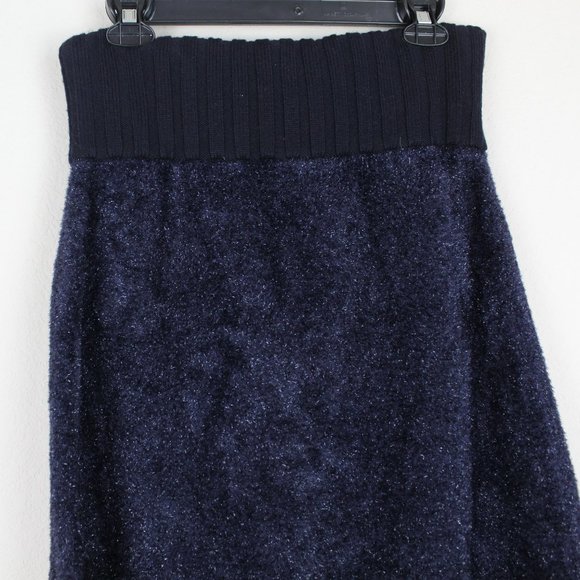 NWT TORY BURCH Lurex Sweater Midi Skirt- for Work or Holiday Style - Picture 11 of 11
